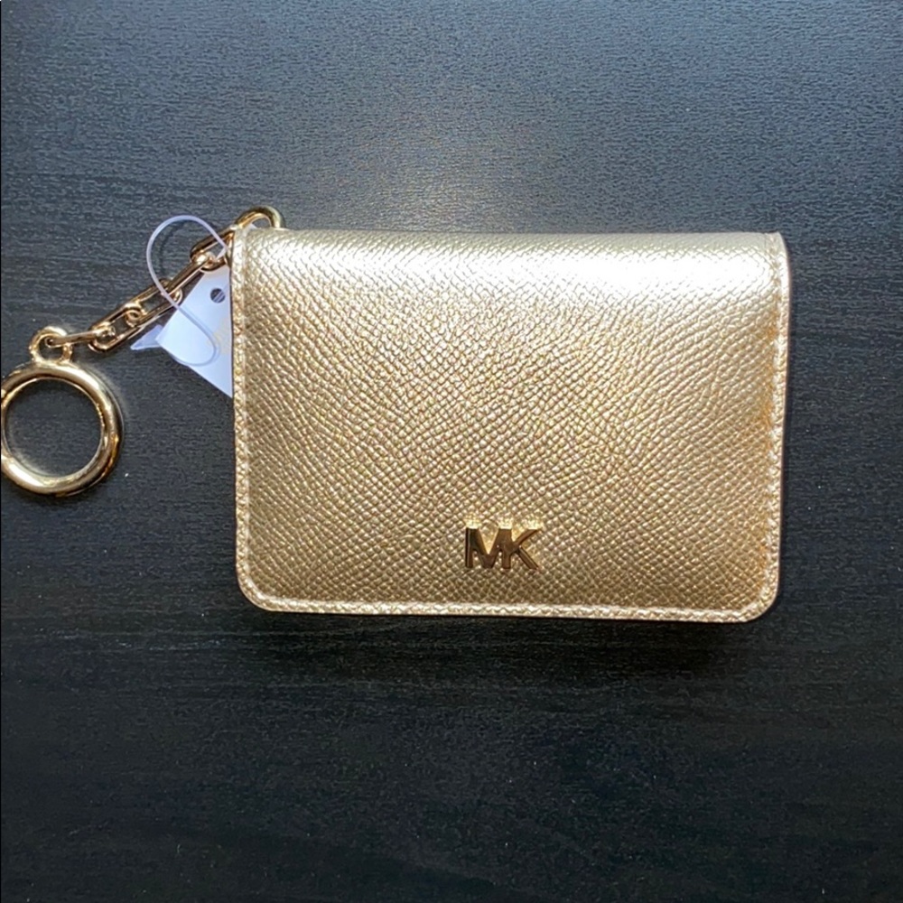 Michael kors gold wallet